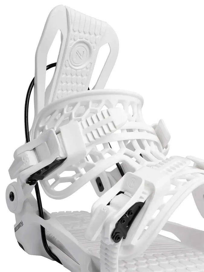 Nidecker Flow Fenix Snowboard Bindings 2026 | WHITE