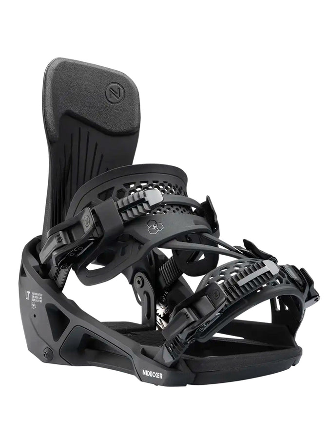 Nidecker LT Supermatic Snowboard Bindings 2026 | BLACK