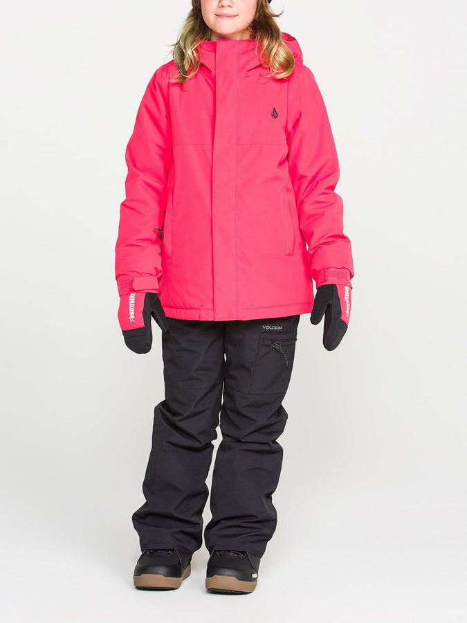 Volcom Sass'N'Frass 2027 – Insulated Jacket (Youth 7-14) | BRIGHT CHERRY (B0C)