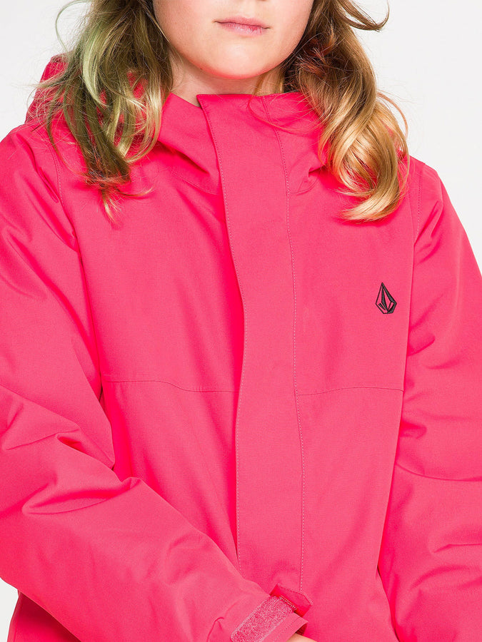 Volcom Sass'N'Frass 2027 – Insulated Jacket (Youth 7-14) | BRIGHT CHERRY (B0C)