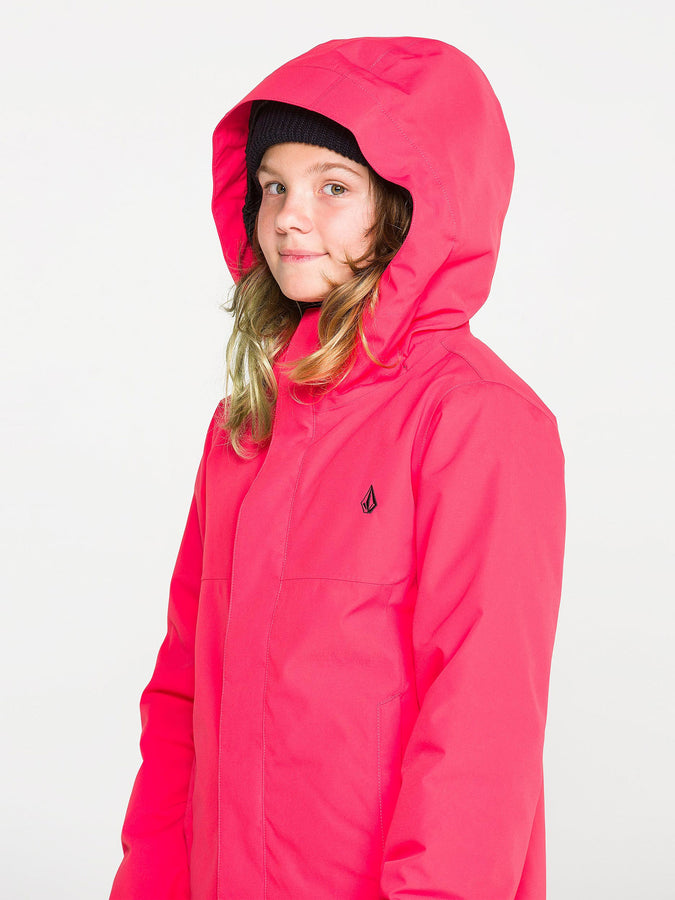 Volcom Sass'N'Frass 2027 – Insulated Jacket (Youth 7-14) | BRIGHT CHERRY (B0C)