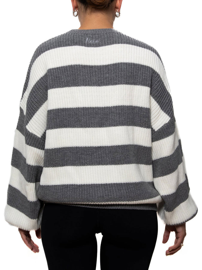 Nana The Brand Melina Sweater Fall 2026 | CREAM/GREY