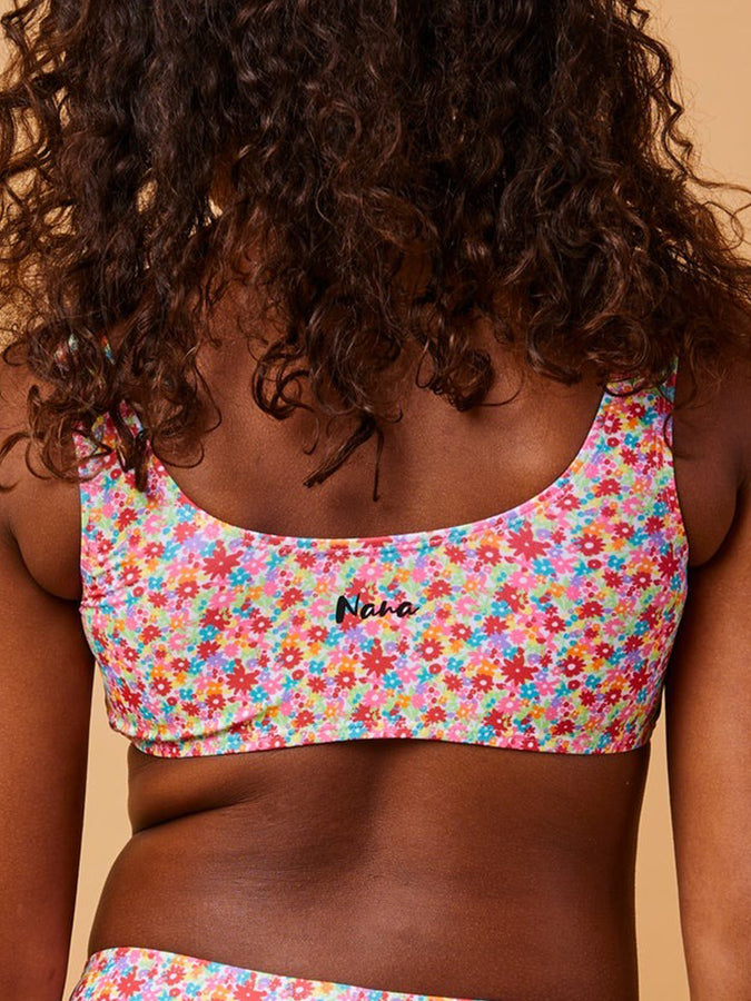 Nana The Brand Saint-Martin Genevieve Bikini Top Spring 2024 | SMALL FLOWERS