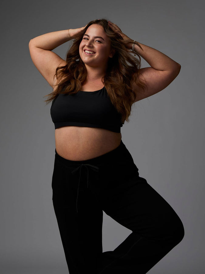 Nana The Brand Myriam Sports Bra Fall 2025 | BLACK