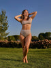 Nana The Brand Genevieve Shiny Rib Bikini Bottom Spring 2026