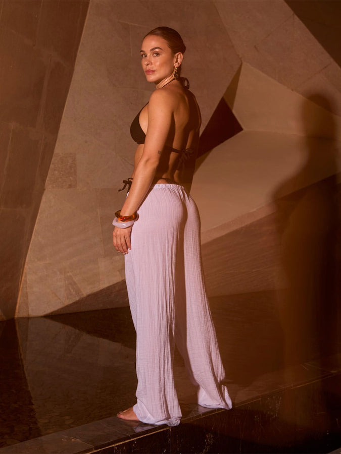 Nana The Brand Max Pants Cover-Up Summer 2026 | WHITE (W01)