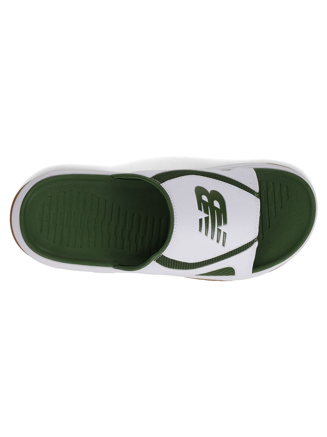 New Balance 201 Premium V3 White/Green Sandals Spring 2026 | WHITE/DARK ALPINE GREEN