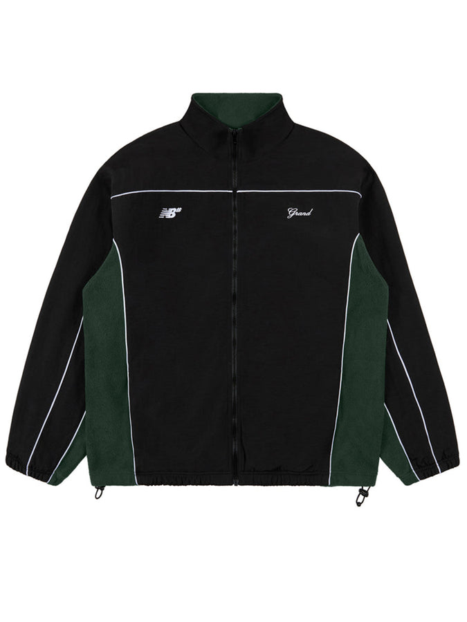 Grand X New Balance Polar Fleece Lined Nylon Jacket Fall 2026 | BLACK/FOREST