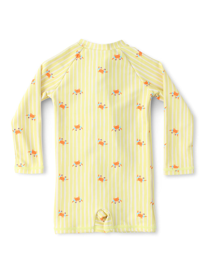 Northcoast Deep Sea Kingdom One Piece Rashguard Summer 2026 | CANARY YELLOW CRAB