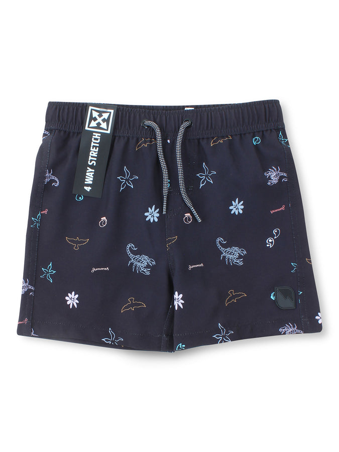 Northcoast Vacay Boardshorts Summer 2026 | BLACK SCORPIO