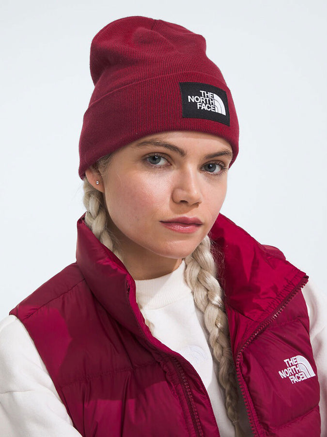 The North Face Dock Worker Recycled Beanie | BEETROOT (1IX)