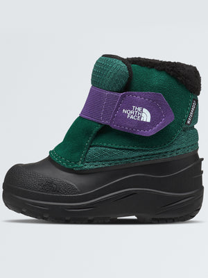 The North Face Alpenglow II Evergreen/Purple Winter Boots