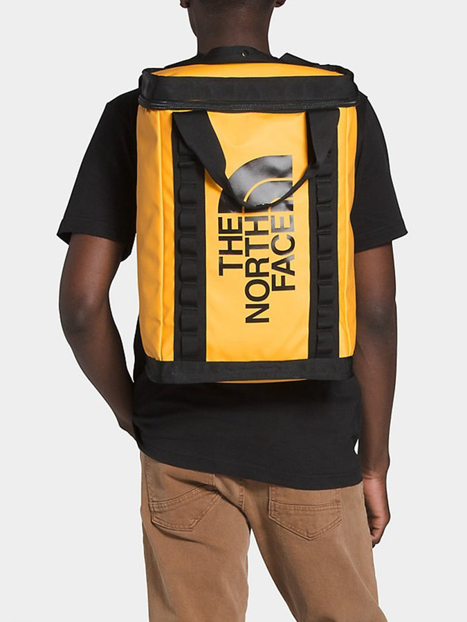 The North Face Explore Fusebox Large Backpack | SUMMIT GOLD/TNF BLK (ZU3)