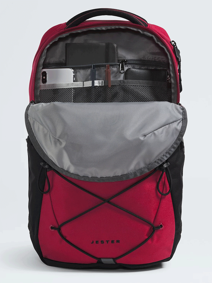 The North Face Jester Backpack | BEETROOT/TNF BLACK (5BO)