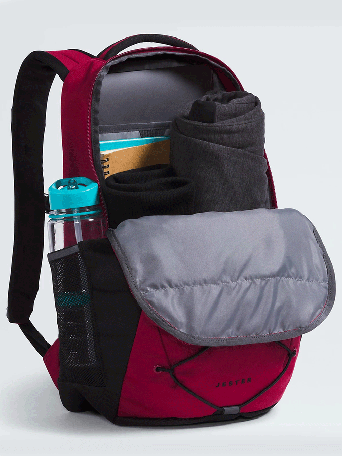 The North Face Jester Backpack | BEETROOT/TNF BLACK (5BO)