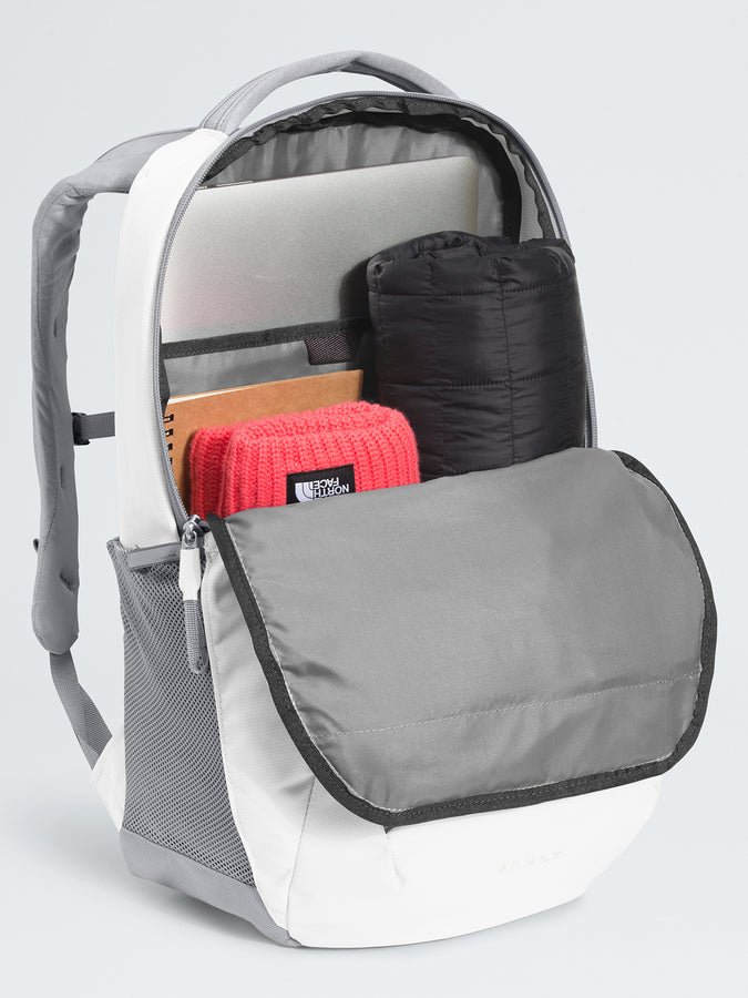 The North Face Vault Backpack Spring 2026 | TNF WHT MTL/MID GREY-NPF (54C)