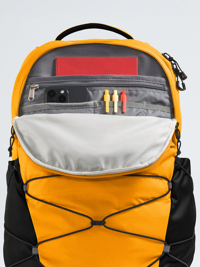 The North Face Borealis Backpack | SUMMIT GOLD/TNF BLK/WHT (93I)