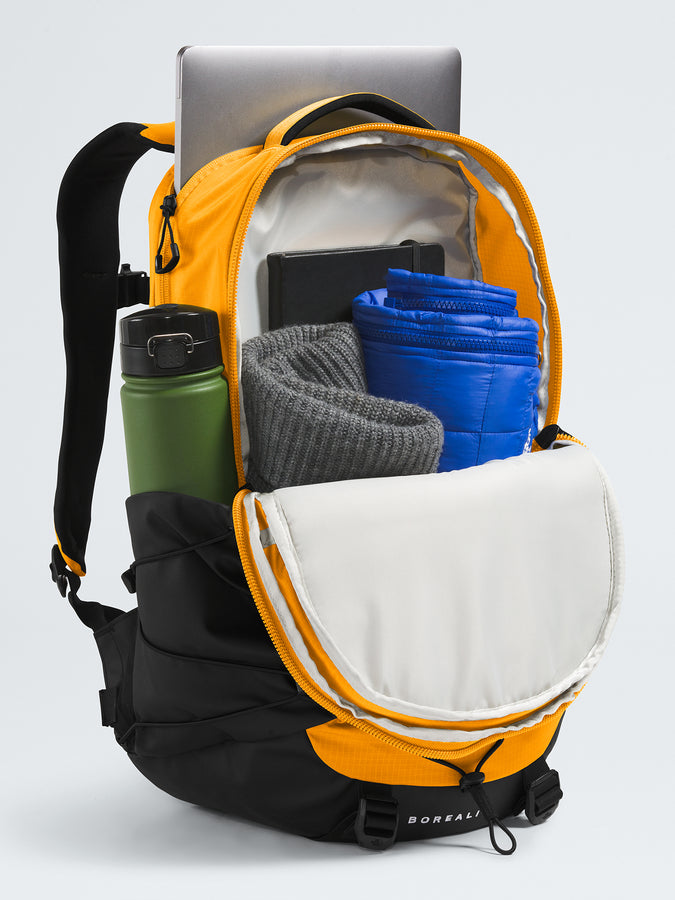 The North Face Borealis Backpack | SUMMIT GOLD/TNF BLK/WHT (93I)