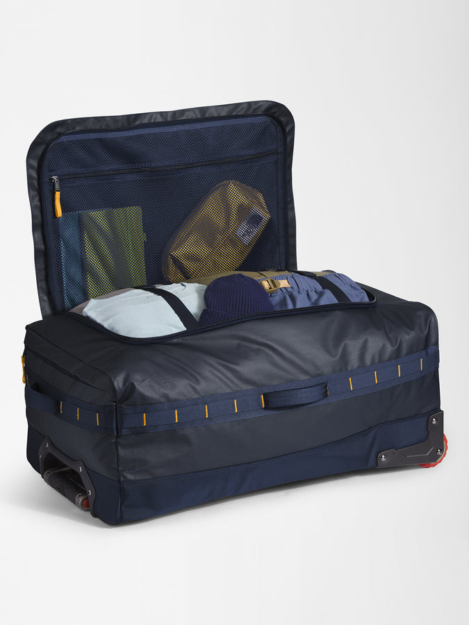 The North Face Base Camp Voyager 29 Roller Suitcase | SUMMIT NAVY/SMT GLD (H7I)