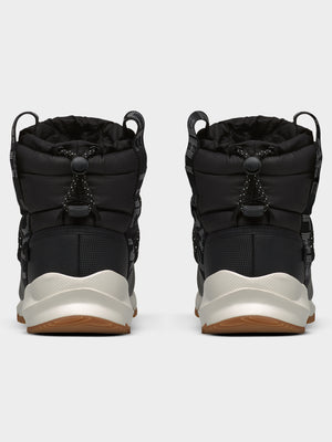 The North Face Thermoball Lace Up WP Black/White Winter Boots