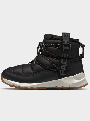The North Face Thermoball Lace Up WP Black/White Winter Boots