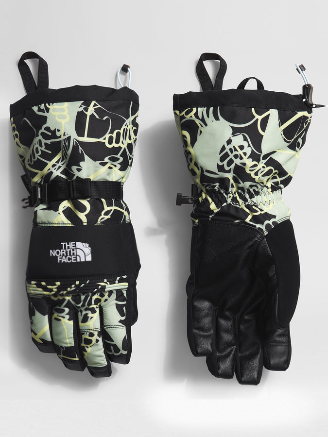 The North Face x Eric Jess Montana Snowboard Gloves 2024 | TNF BLK HNDS SM PRT (O3Z)