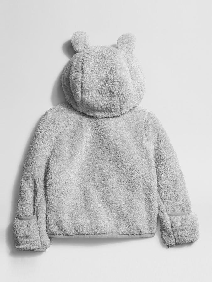 The North Face Bear Infants Zip Hoodie Winter 2024 | TNF MEDIUM GREY HTR (DYY)