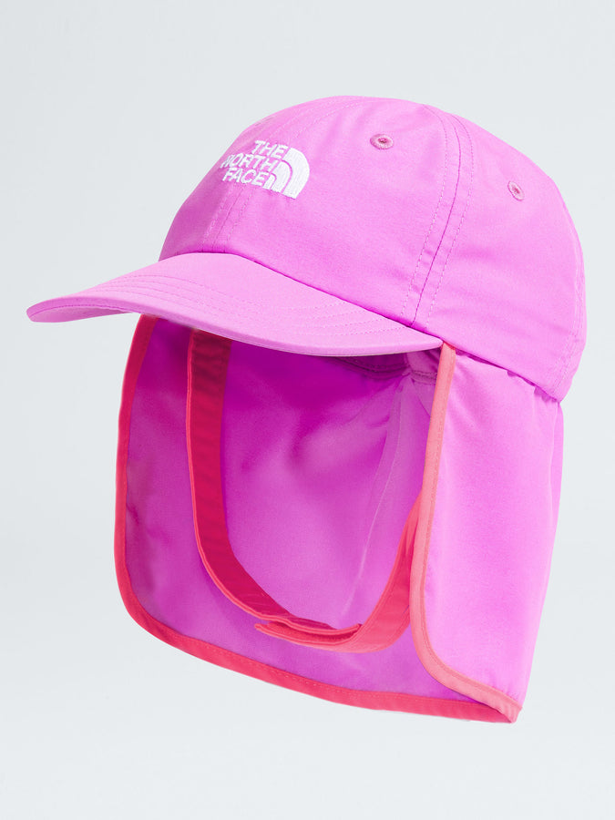 The North Face Class V Sun Buster Hat | RDNT POPPY/VIOLET (YV0)