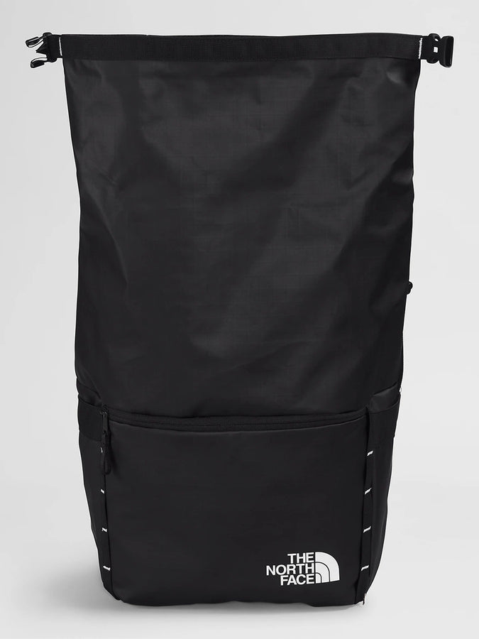 The North Face Base Camp Voyager Roll Top Backpack | TNF BLACK/TNF WHITE (KY4)