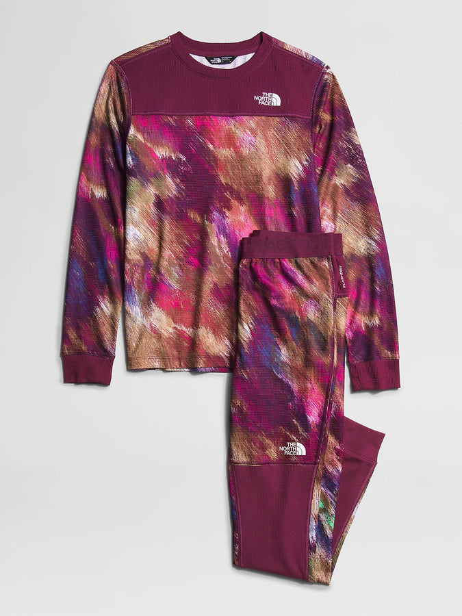 The North Face Waffle Snowboard Base Layer Set 2024 | BOYSENBERRY PAINT (OME)