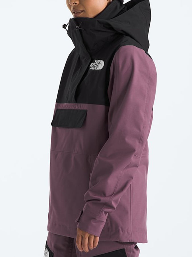 The North Face Driftview Anorak Jacket 2025 | TNF BLK/MDNT MAUVE (44O)