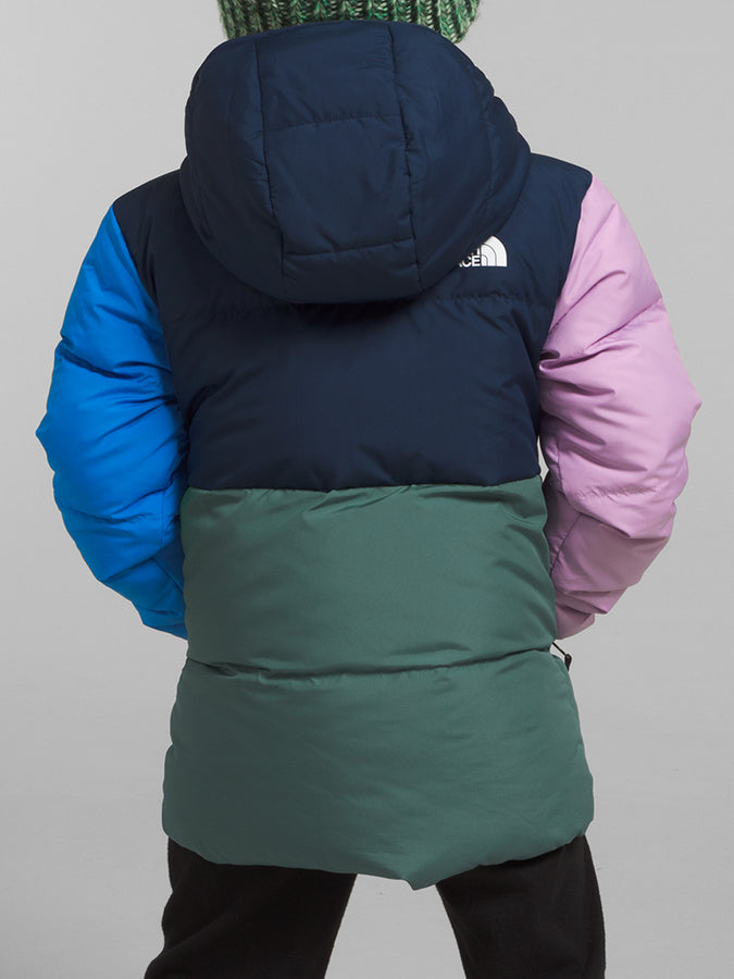 The North Face Down Kids Hooded Jacket | SUMMIT NAVY (8K2)