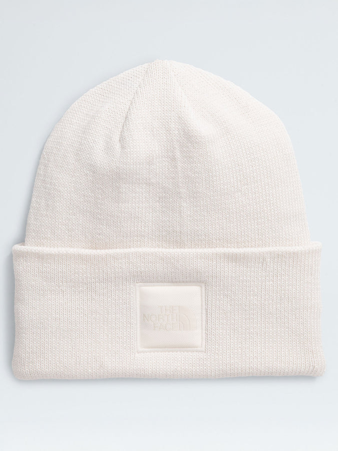 The North Face Big Box Beanie | WHITE DUNE/TONAL PATCH (AOV)