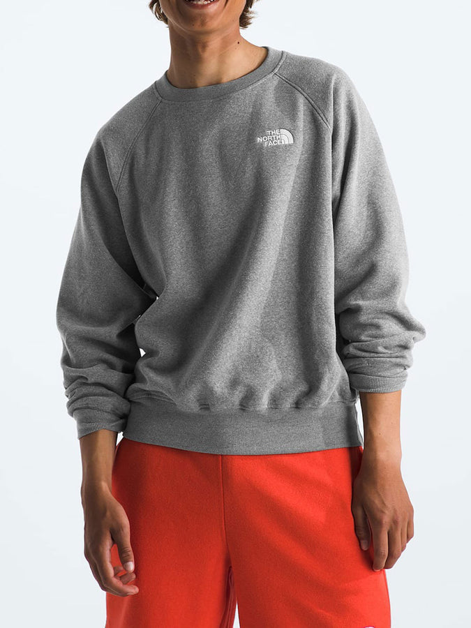 The North Face Evolution Crewneck Sweatshirt | TNF MED GREY/TNF WHITE (GAZ)