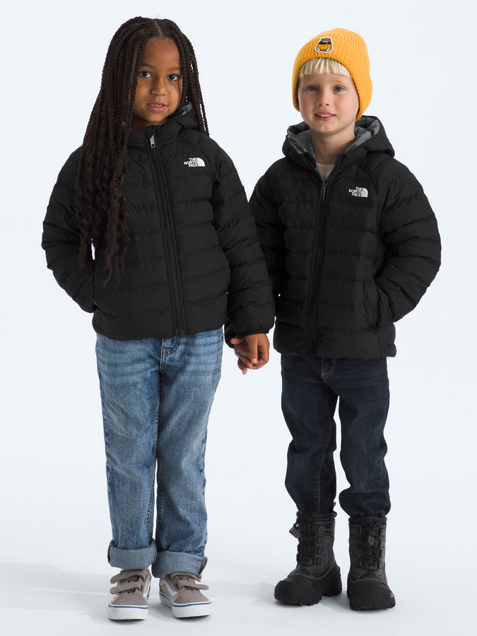 The North Face Reversible Perrito Hooded Jacket Fall 2026 | TNF BLACK/SMOKED PEARL (WOO)