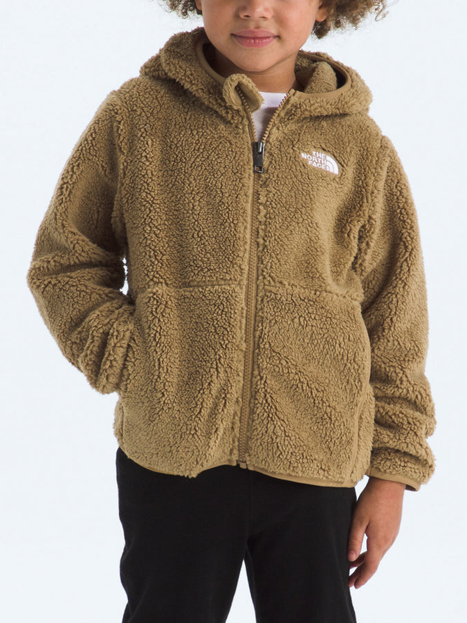 The North Face Full Zip Polar Hoodie | TEDDY BROWN (BQ8)