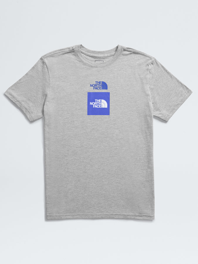 The North Face Graphic T-Shirt Spring 2024 | TNF LT GREY HTR/BLU (T3I)