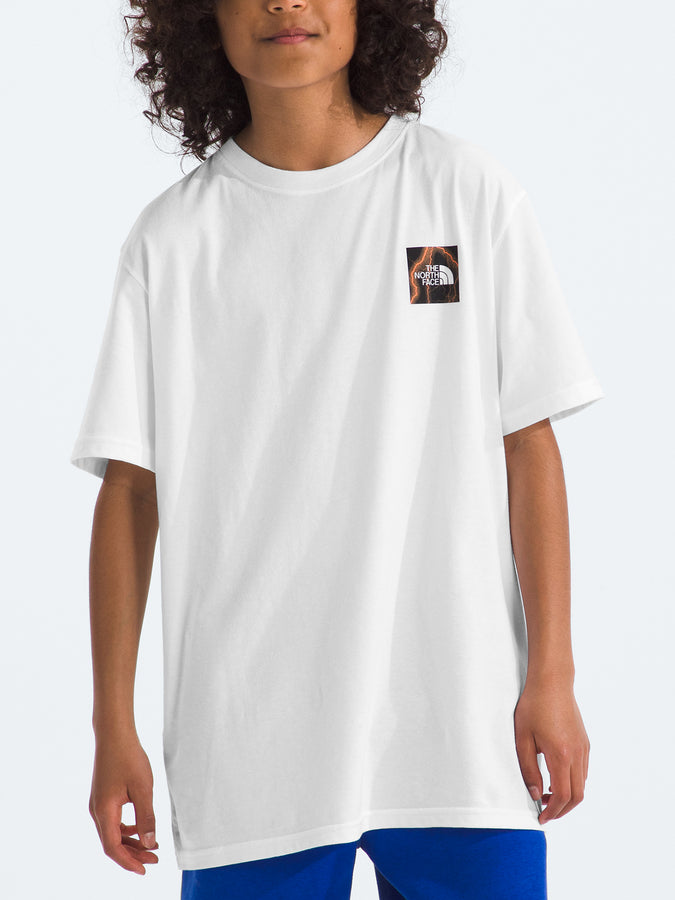The North Face Graphic T-Shirt Spring 2024 | TNF WHITE/BLK/RDNT (T5O)