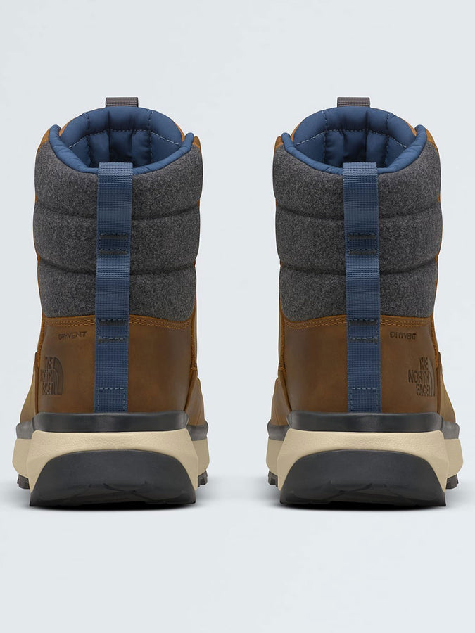 TNF Bergen Leather WP Timber Tan/ TNF Red Boots Winter 2025 | TIMBER TAN/TNF RED (8O1)