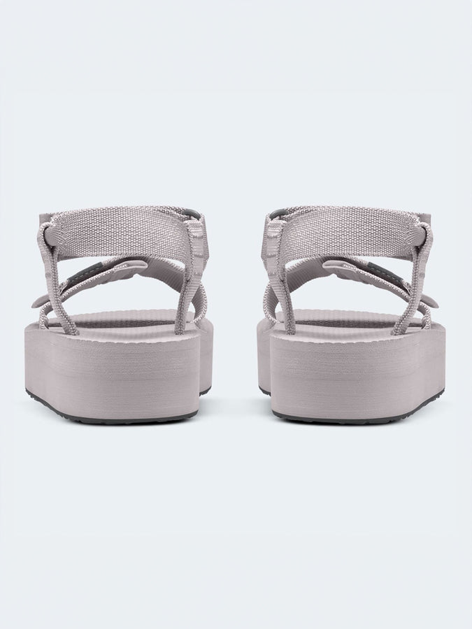 The North Face Skeena Platform Sandals Spring 2025 | MOONSTONE GREY/SMK PEARL (75Q)