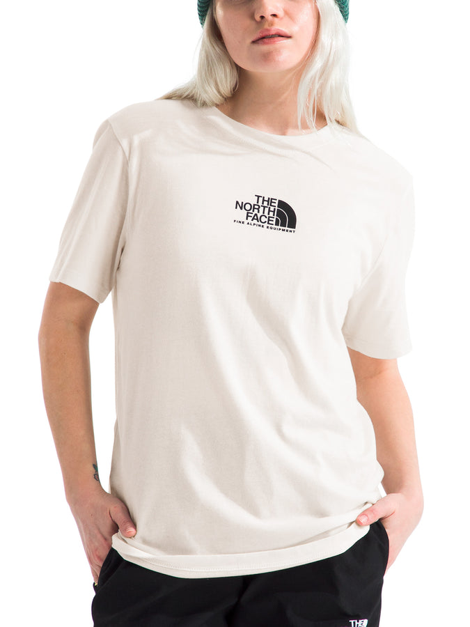 The North Face Fine Alpine T-Shirt Fall 2024 | WHITE DUNE (QLI)