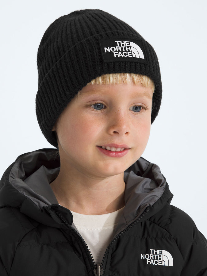 TNF Logo Box Cuffed Beanie | TNF BLACK (JK3)