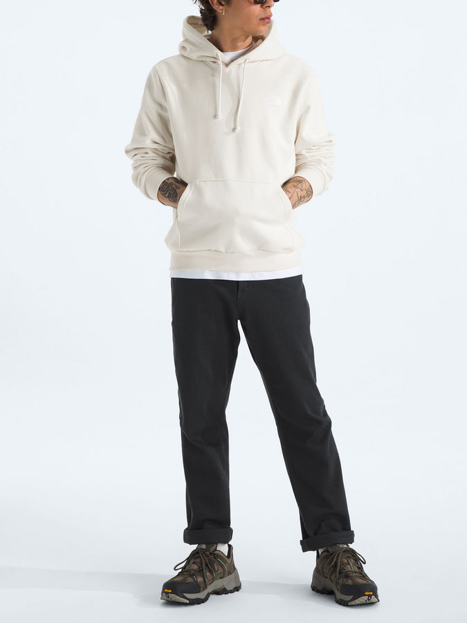 The North Face Evolution Box NSE Hoodie Fall 2025 | WHITE DUNE (QLI)