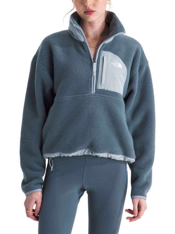 The North Face Yumiori Off Peak 1/2 Zip Polar Fleece Spring 2026 | GRANITE GREY/FROST GREY (GKQ)