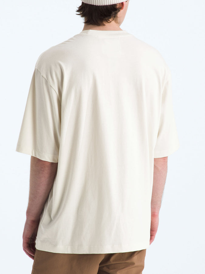 TNF Essential Simple Dome Oversized T-Shirt Fall 2025 | WHITE DUNE (QLI)