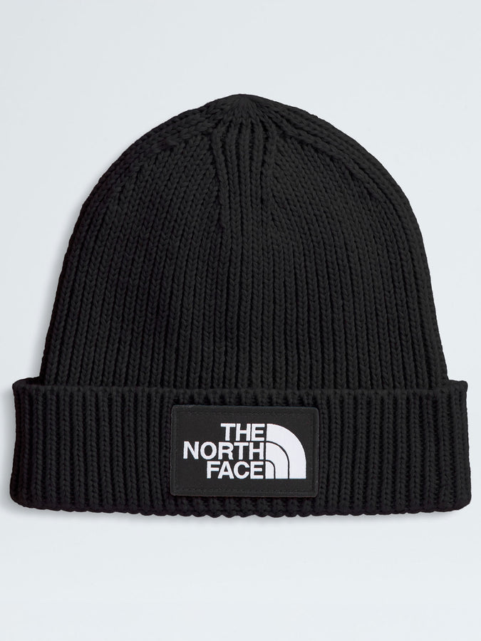 The North Face Logo Box Beanie | TNF BLACK (JK3)