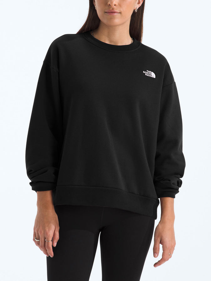 TNF Evolution Simple Dome Oversized Crewneck Sweatshirt | TNF BLACK (JK3)