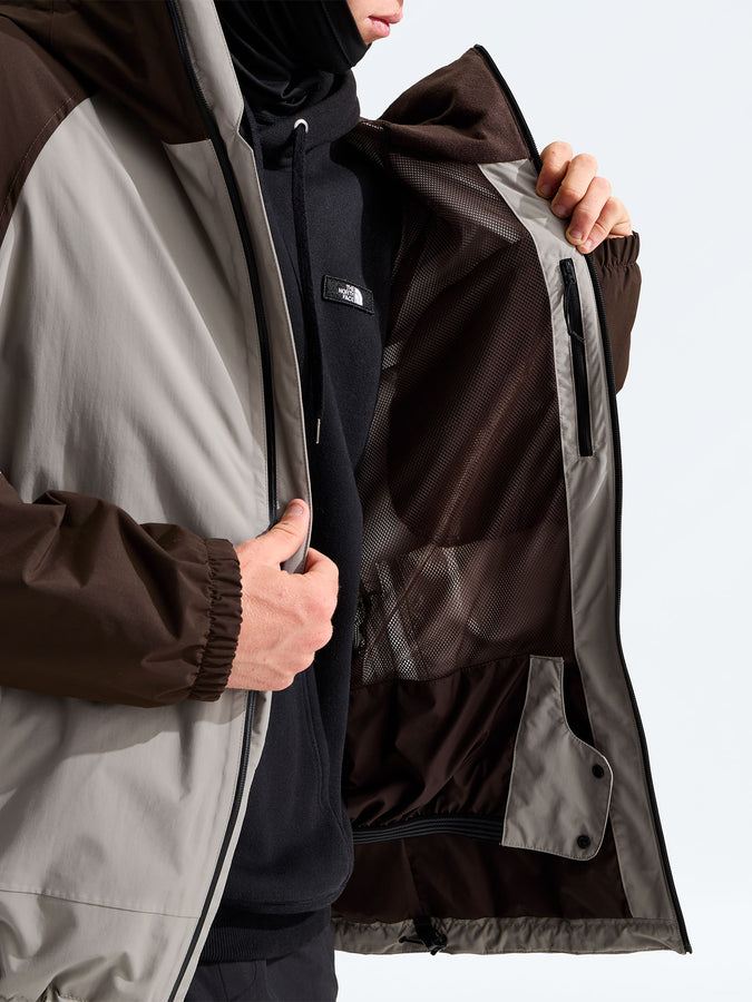 The North Face Slider 2027 – Jacket | STONE SLAB/DARK CHESTNUT (SM6)