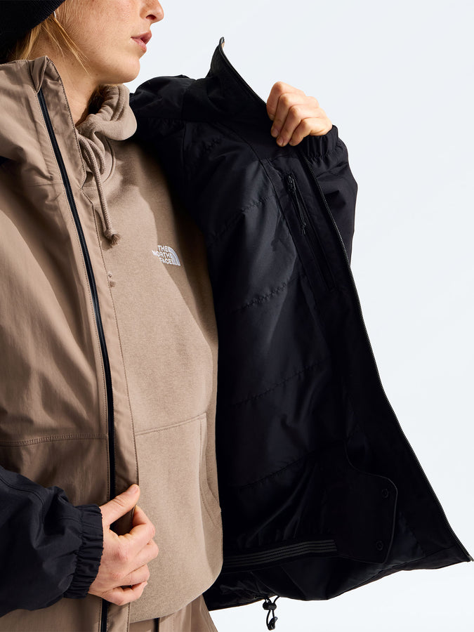The North Face Slaydee Insulated 2027 – Women's Jacket | GARNET/TNF BLACK (T07)