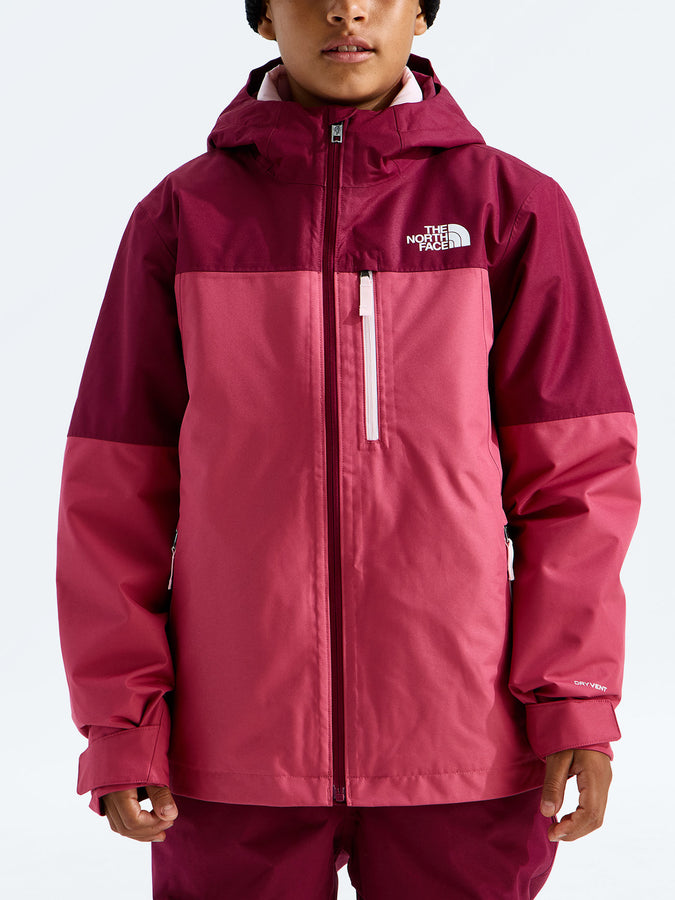 The North Face Triclimate™ 3-N-1 2027 Insulated Jacket Youth | BURGUNDY CRUSH/FRMT CLAY (RGV)